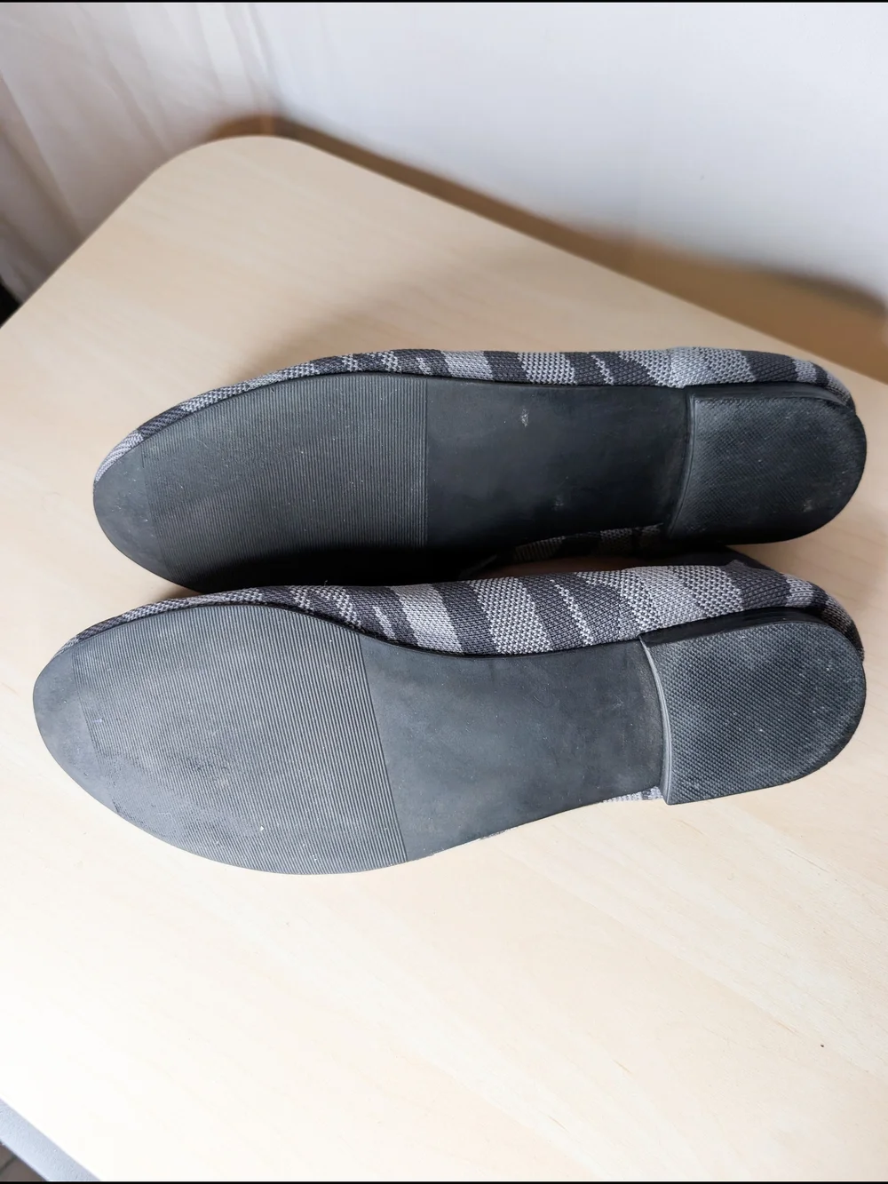 Torrid Gray Camo Stretch Knit Loafer Size 10 Women's